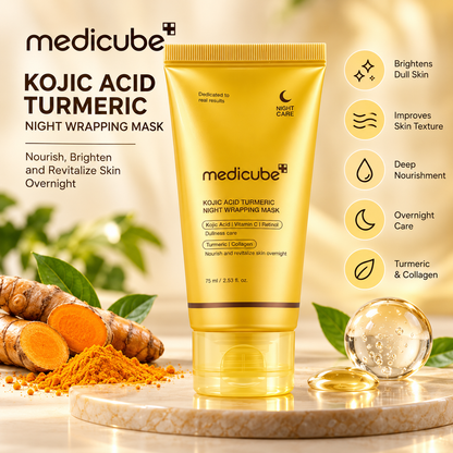 Kojic Acid Turmeric Night Wrapping Mask (75ml)