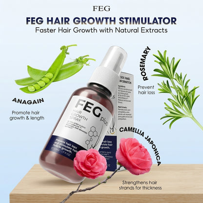 FEG Plus Hair Growth & Anti Hair Loss Spray (50ml)