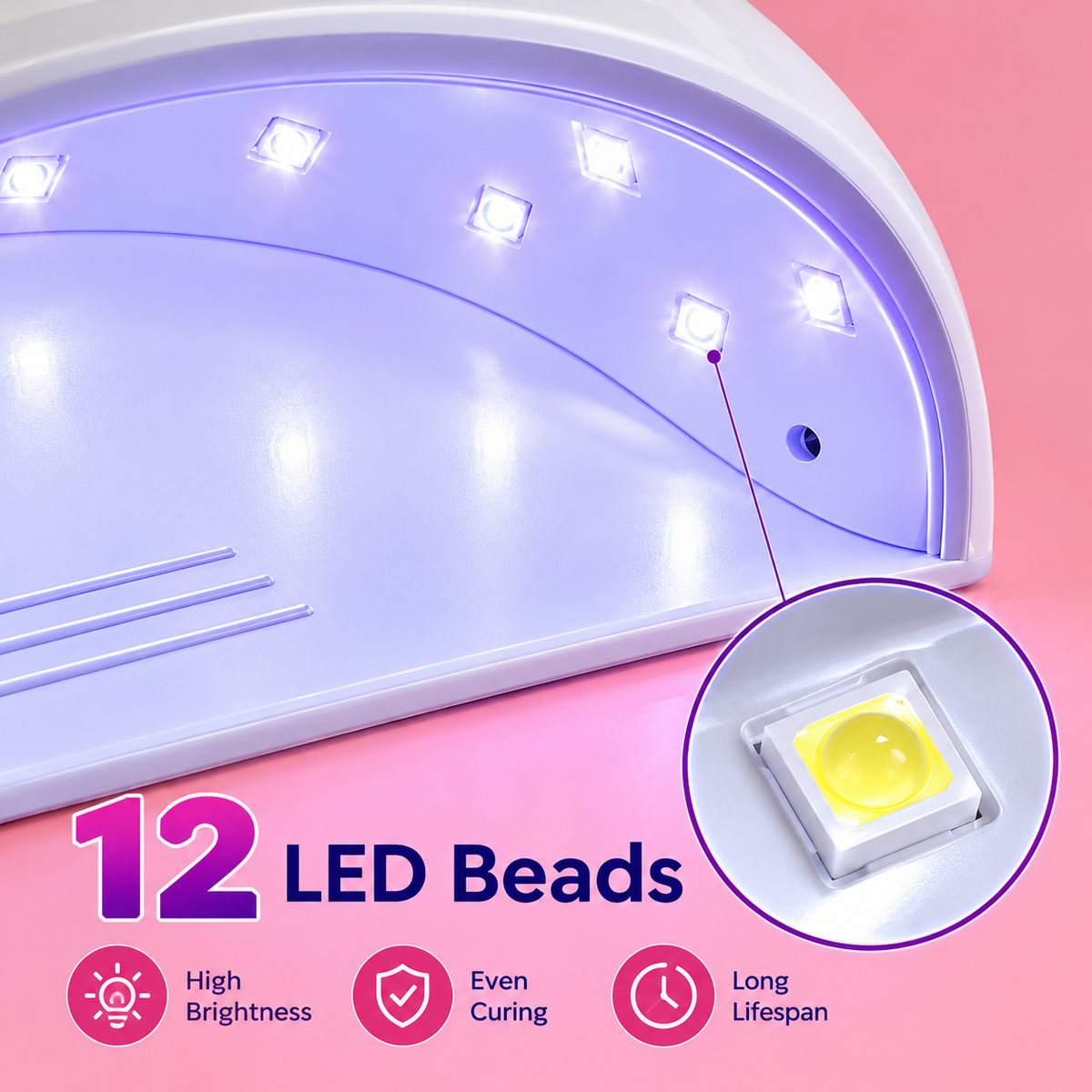 Professional UV LED Gel Nail Dryer Lamp