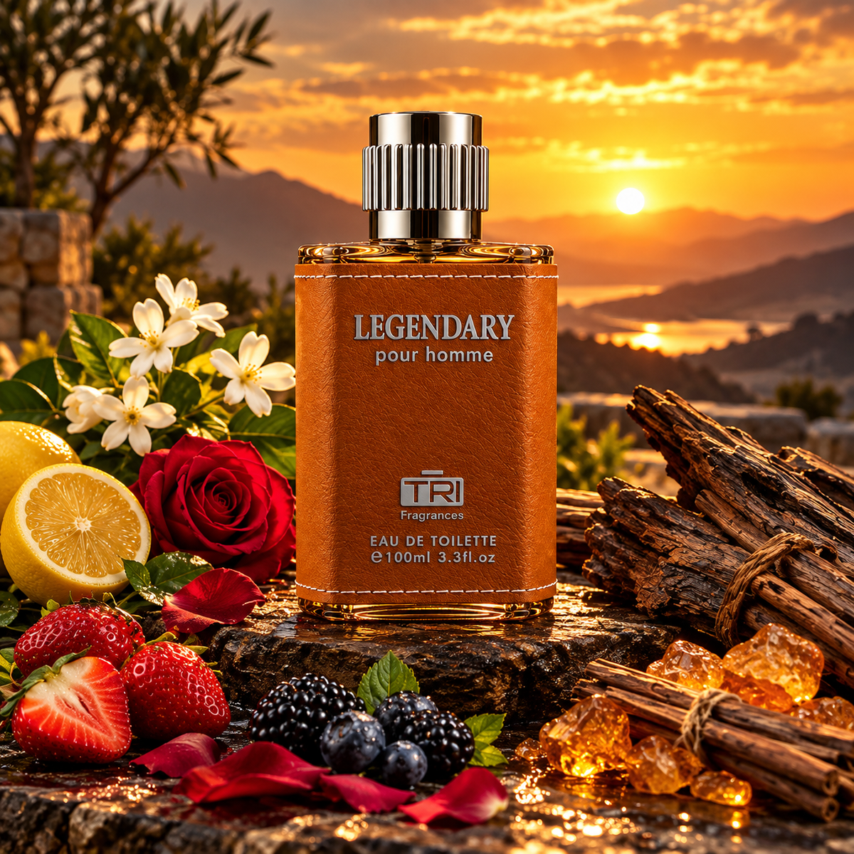 Legendary Pour Homme Eau De Toilette (100ml) – Luxury Leather Men's Perfume