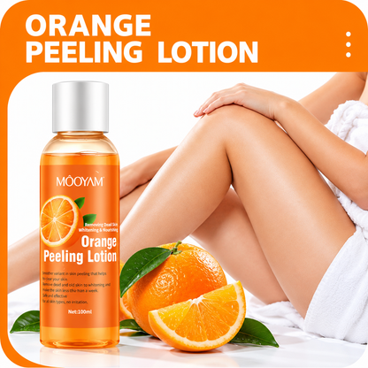 Natural Orange Peeling Body Lotion (100ml) – Dead Skin Removal & Brightening