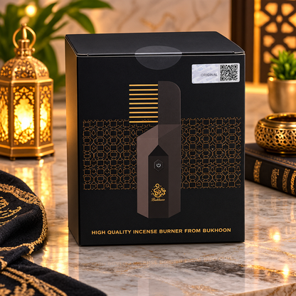 Electric Bakhoor Hair Comb – Portable Incense Burner